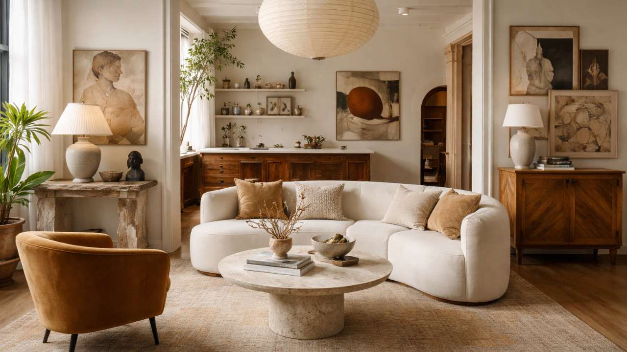 Modern Living Room Design Guide for Warm, Timeless Homes - Quiet Luxury ...
